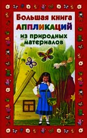 Книга Большая книга аппликаций из природных материалов Большая книга аппликаций из природных материалов