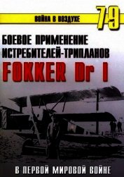 Боевое применение трипланов Fokker Dr I в Первой Мировой войне