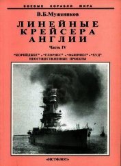 Книга Линейные крейсера Англии. Часть IV Линейные крейсера Англии. Часть IV